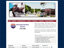 Tablet Screenshot of callawaycountyclerk.com